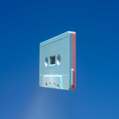 'Kimbo' Pink/blue cassette